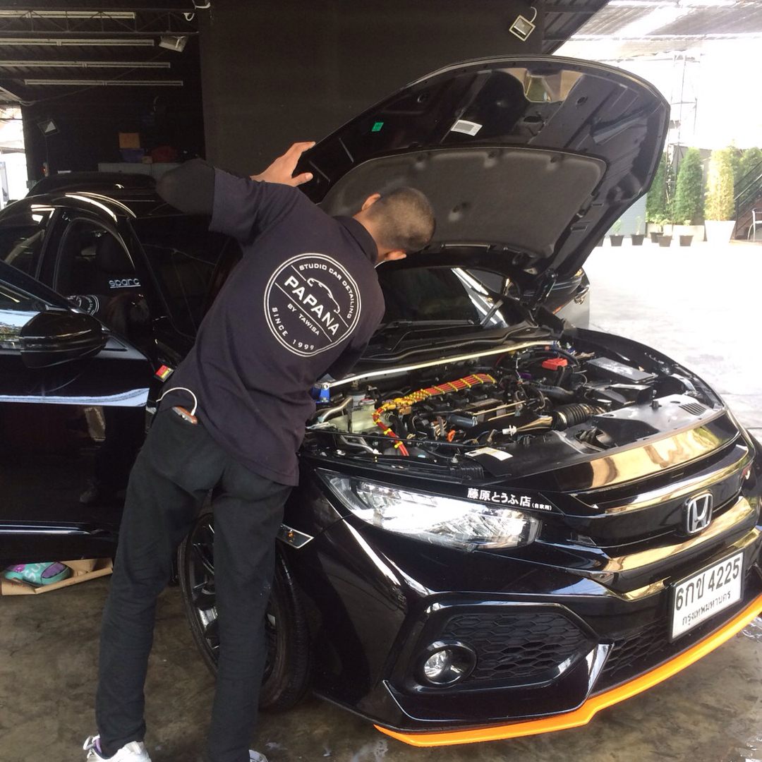 PAPANA STUDIO — engine bay detail service