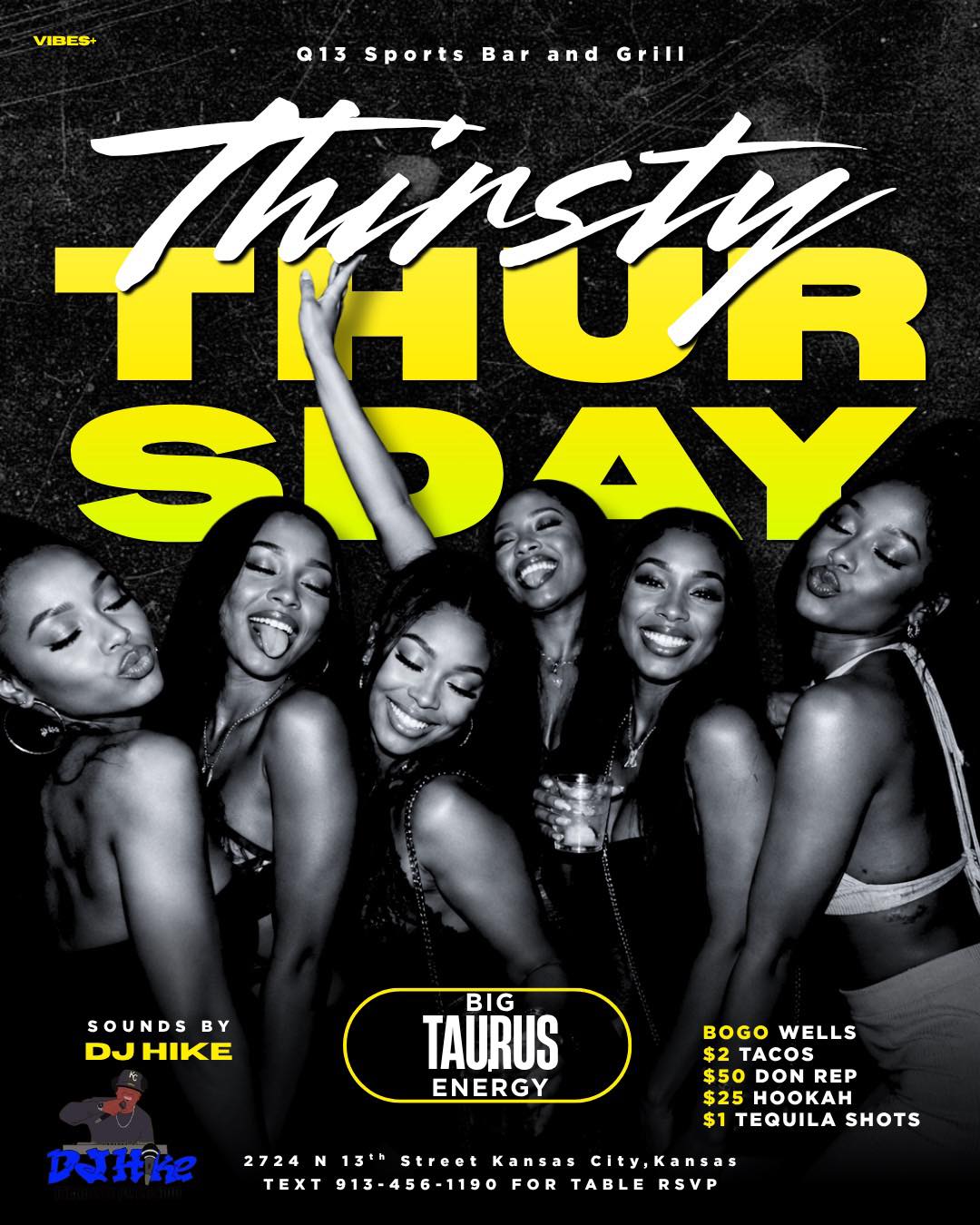 Q13 Sports Bar — Thirsty Thursday