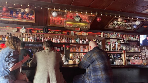 The 500 Club bar crowd