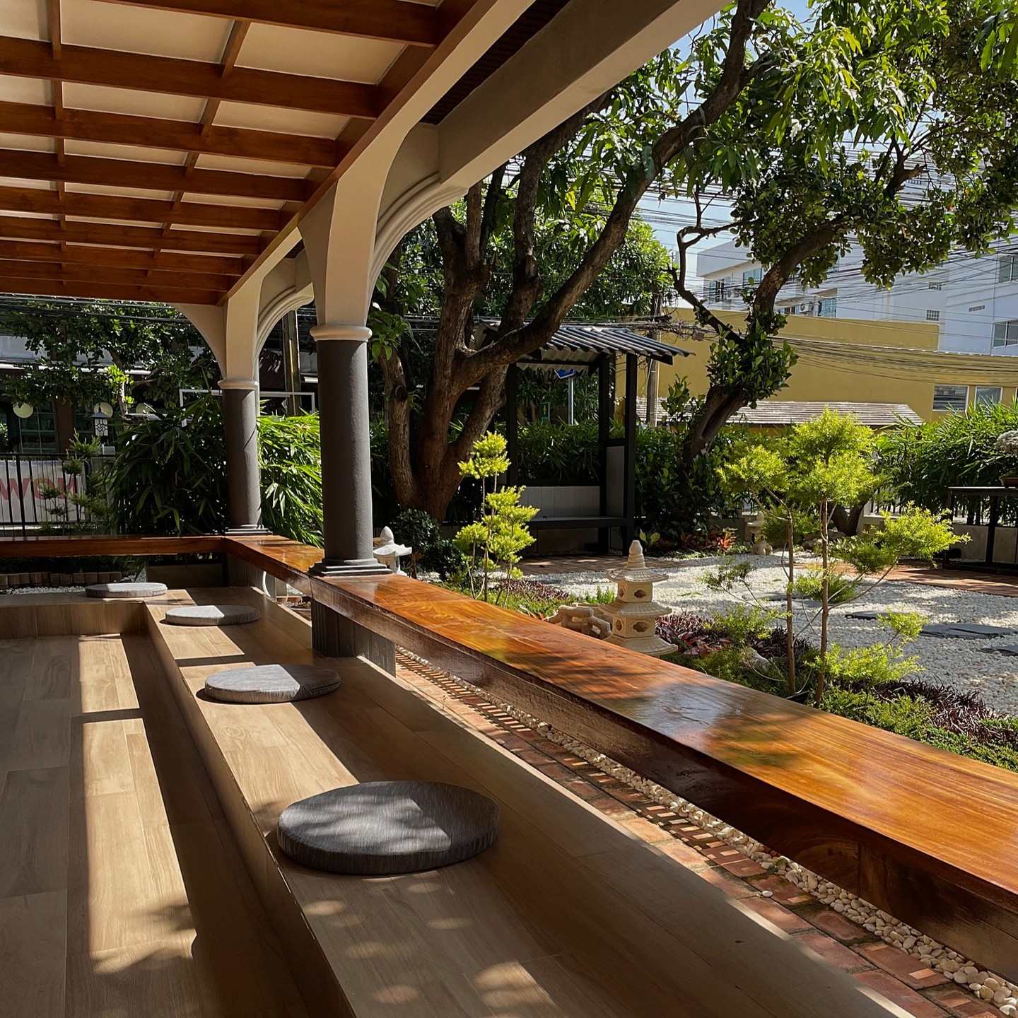 Time's House Thailand veranda seating